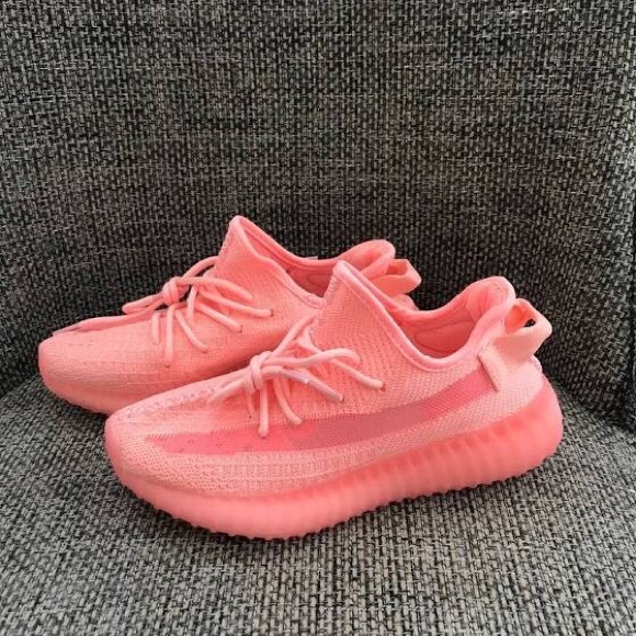 yeezy pink rose